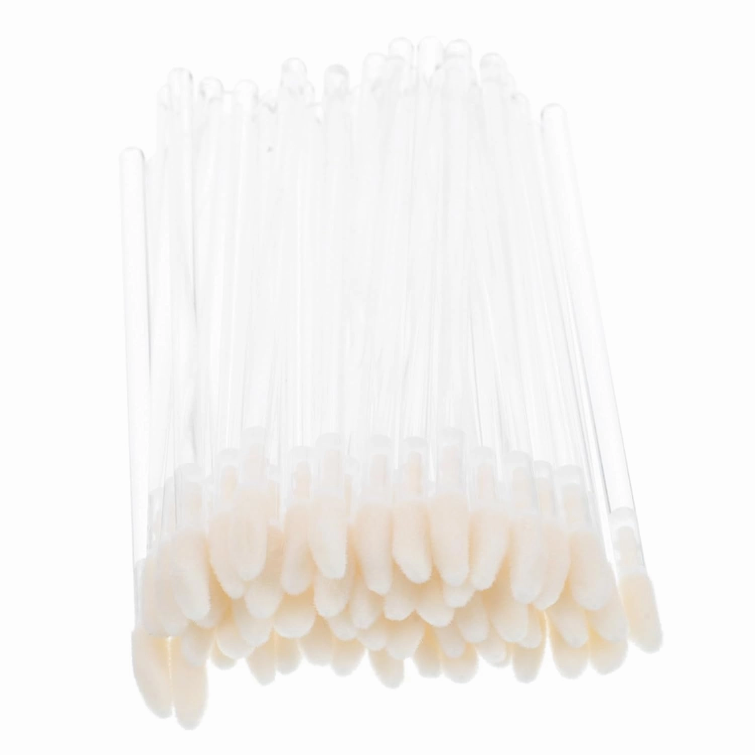 100Pcs Disposable Lip Brushes | Crystal Applicator Wands for Precise Makeup | Sanitary Design for Professionals | 3.54in