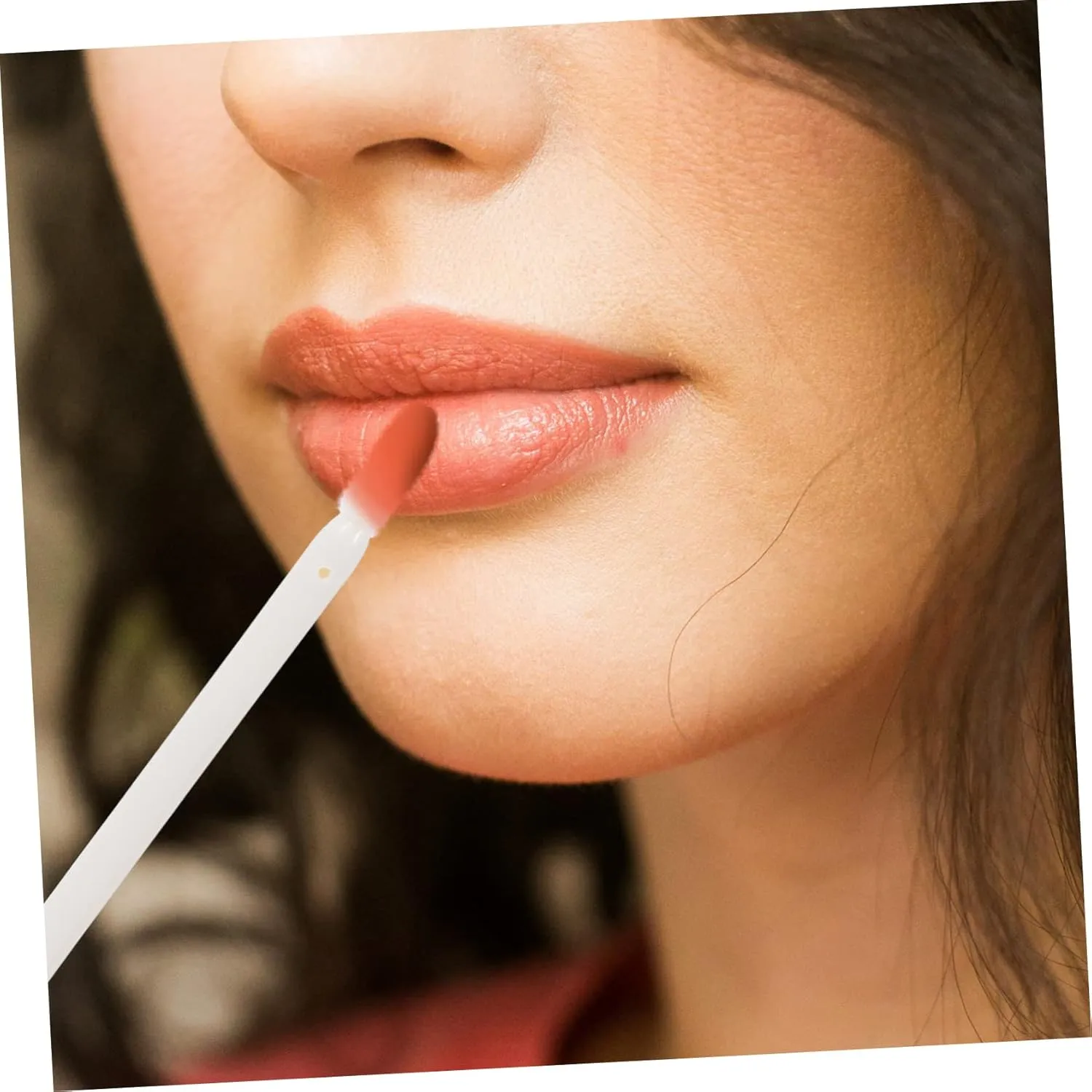 15pcs Diy Lip Gloss Tubes 5ml Long Shape Refillable Empty Bottles Triangular Rose Gold Lids