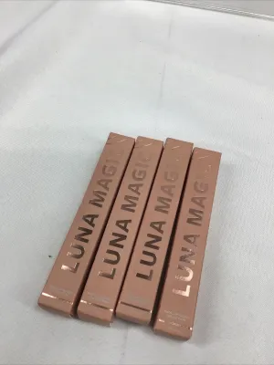 (4) Luna Magic Nude Lip Gloss Collection Passionate Lover Friend Pink Coral ￼