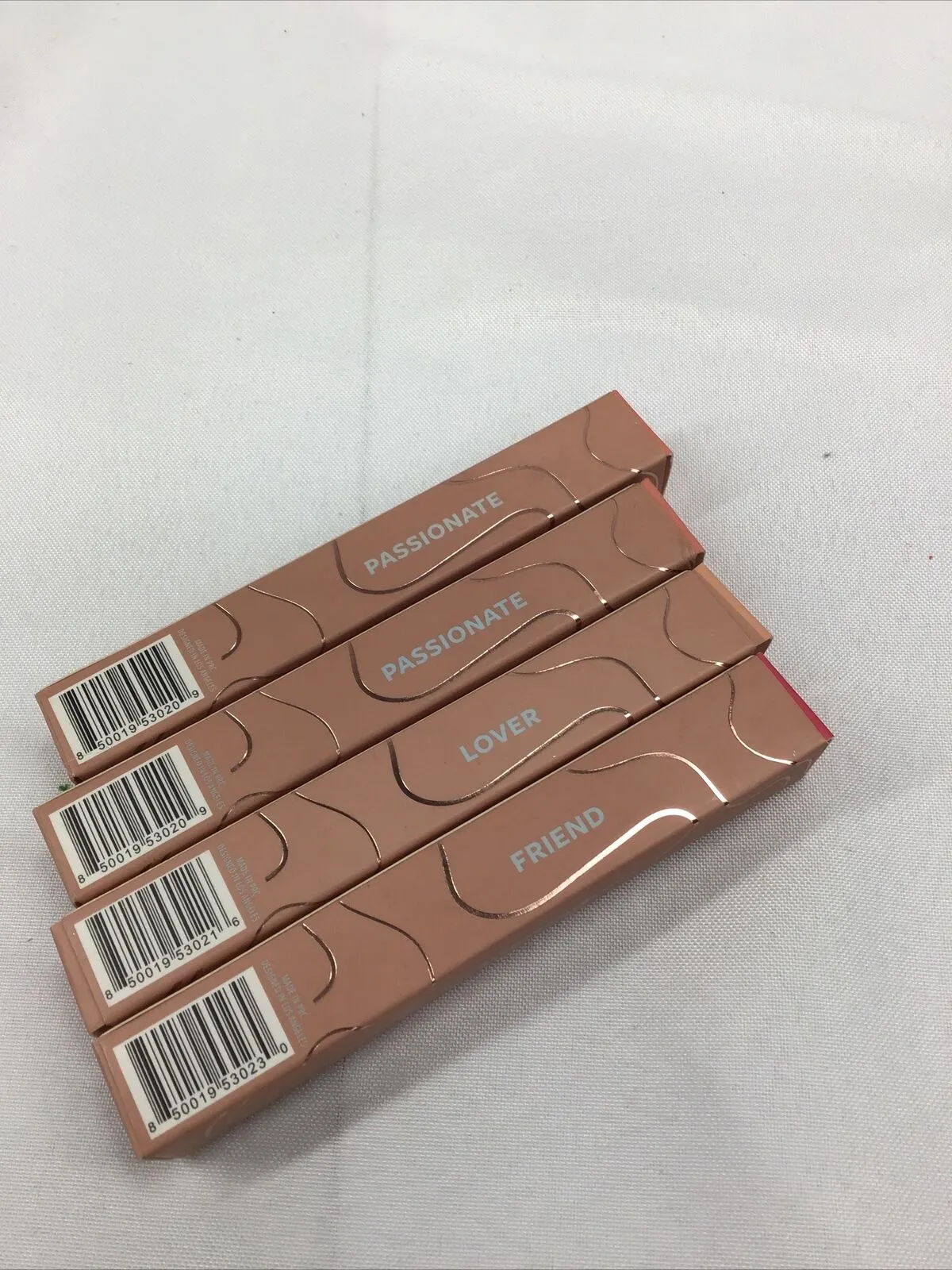 (4) Luna Magic Nude Lip Gloss Collection Passionate Lover Friend Pink Coral ￼