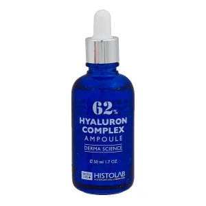 62% Hyaluron Complex Korean Beauty Serum – Deep Hydration & Anti-Aging Ampoule for Dry Skin – Reduces Wrinkles & Boosts Elasticity with Snail Filtrate & Rose Water