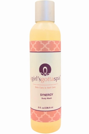 A Girl's Gotta Spa! Synergy Lavender Body Wash, Plant-Based, Gentle, Cruelty-Free, 8 Ounces