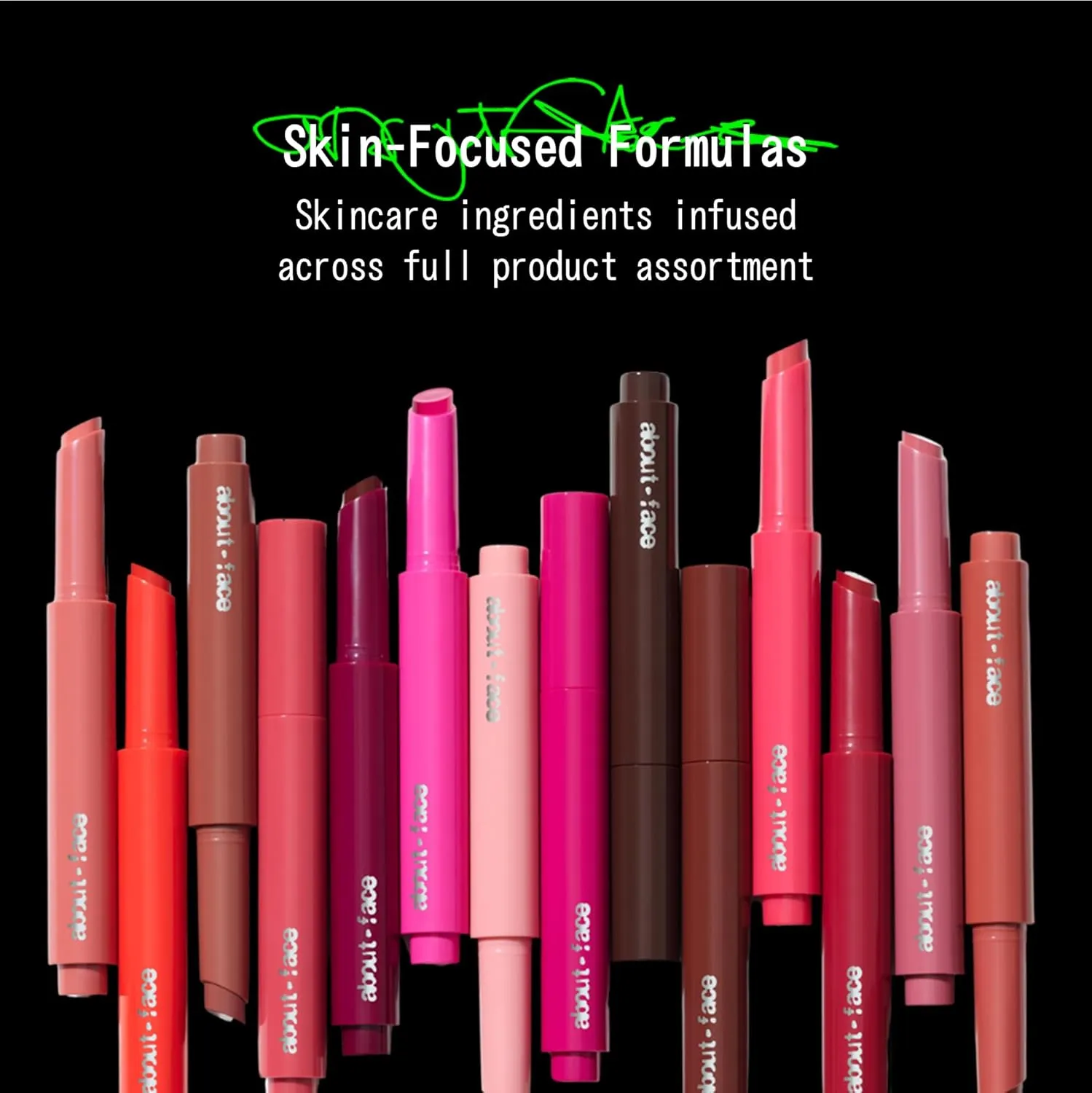 about-face Cherry Pick Lip Color Butter – High-Shine, Hydrating Lip Balm with Pomegranate Flower Extract & Cherry Butter – Vegan, Cruelty-Free, Clean Beauty – 0.06 oz (Peach Punisher – Cinnamon Peach)