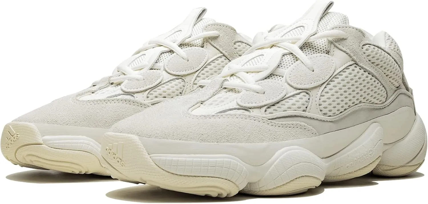 adidas Mens Yeezy 500 Lace Up Sneakers Shoes Casual - Beige