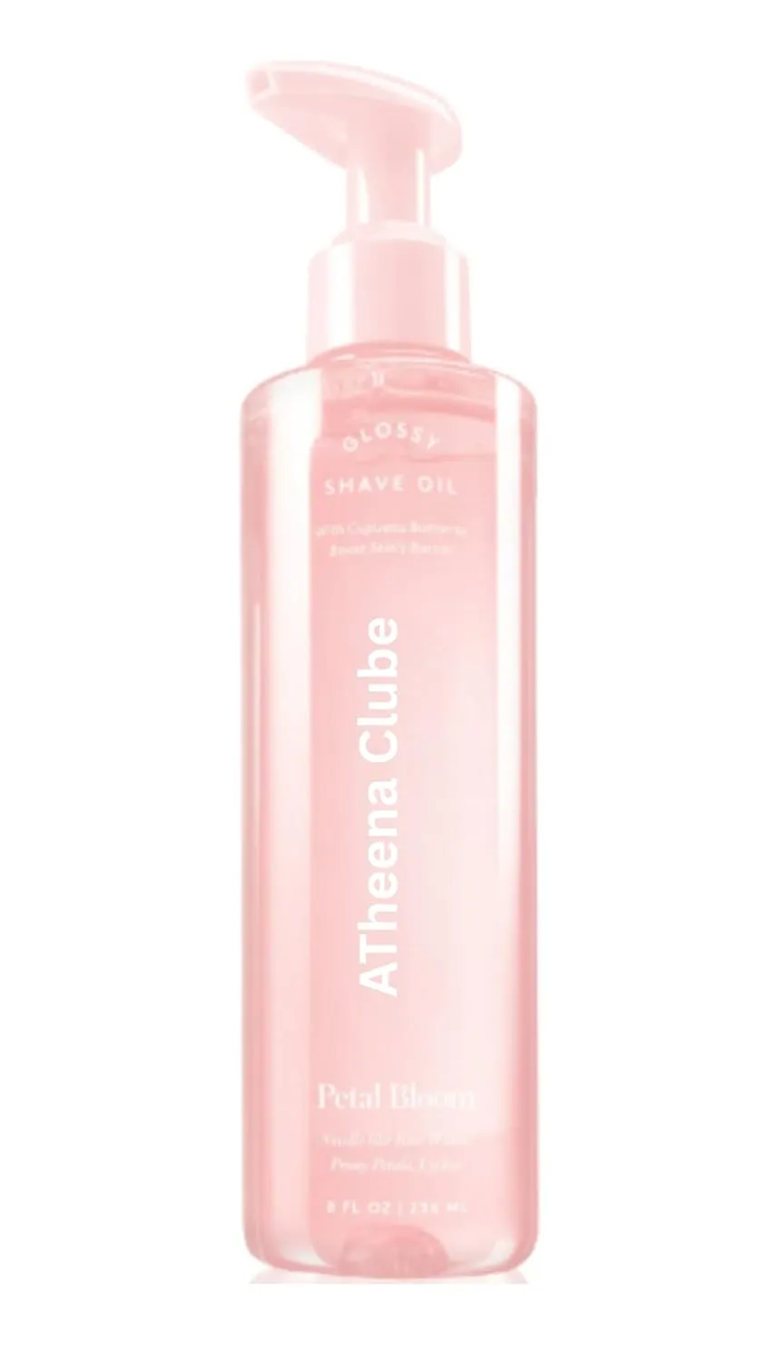 ATheena~Club Glossy Shave Oil - 8oz (8 fl oz, Petal Bloom)