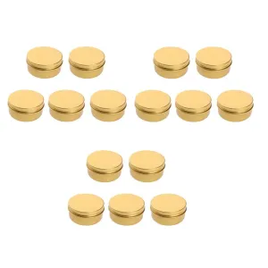 barenx 15x DIY Natural Empty Lip Balm Cream Container Pot Jars