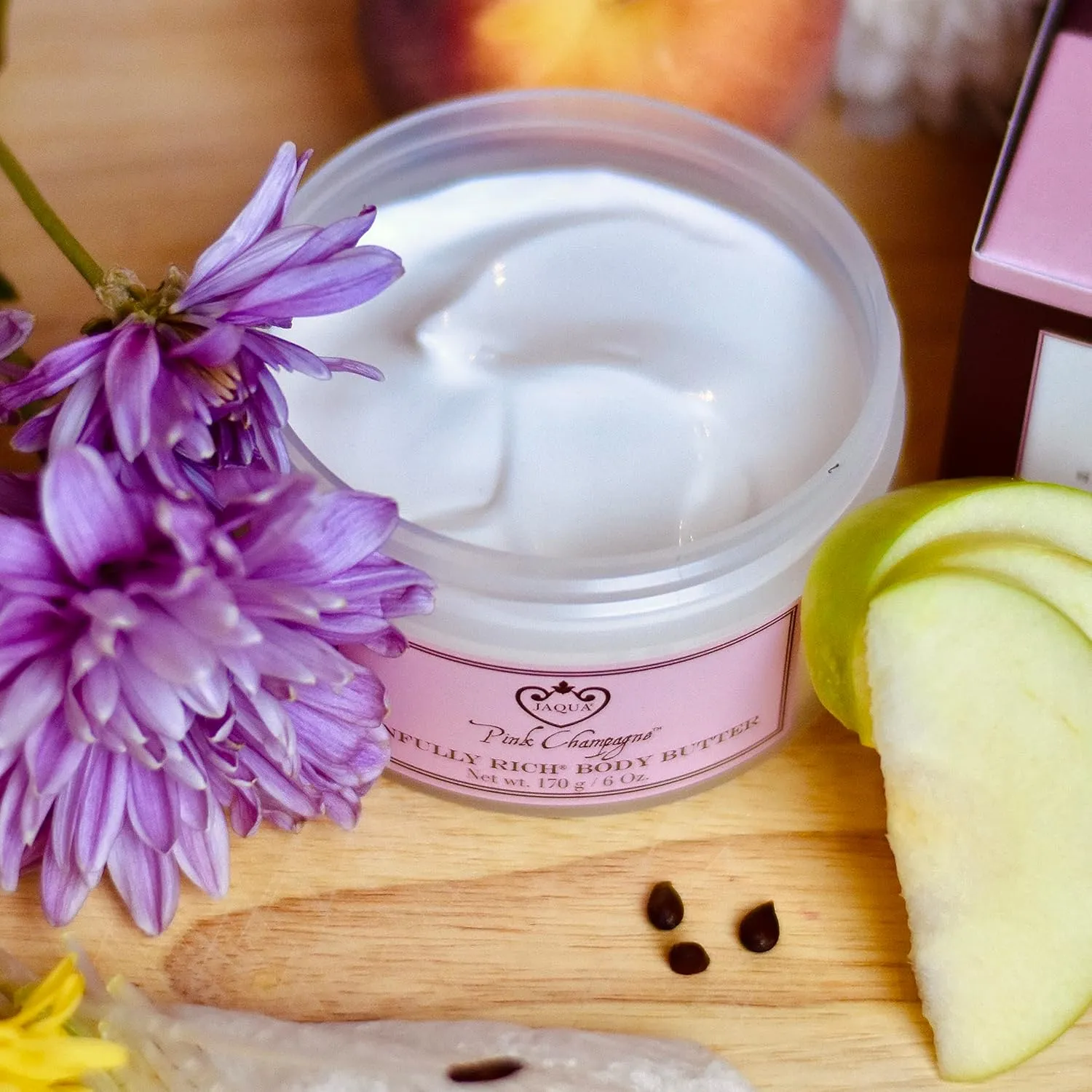 Beauty Body Butter Lotion | Pink Champagne Floral Body Butter With Shea Butter