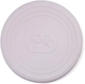 Bigjigs Toys Frisbee Flying Disc (Stone Grey) - Silicone Frisbee for Kids, Quality Flying Saucers, Beach Toys & Garden Toys, Holiday Toys for Toddlers