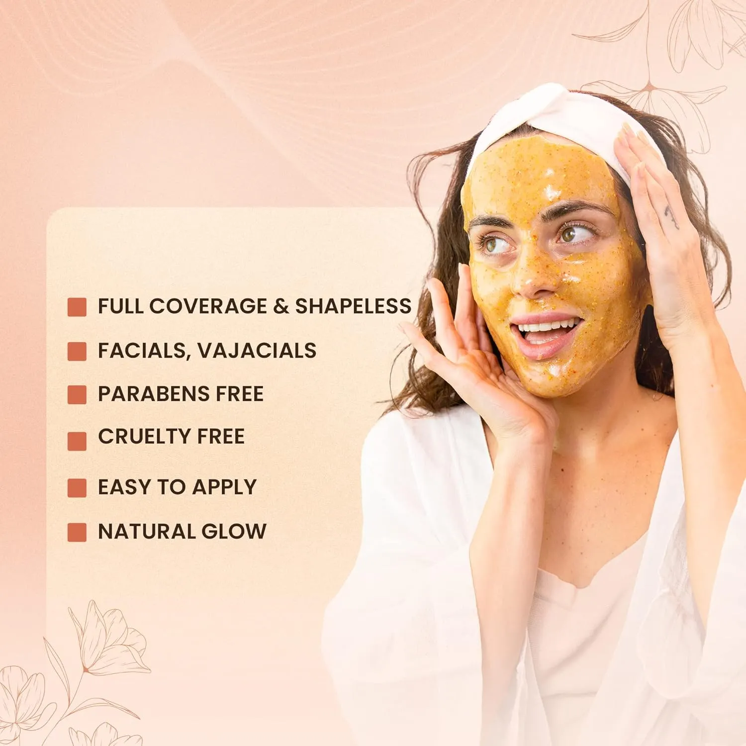 BRÜUN Peel-Off Jelly Mask Hydrating Premium Modeling Rubber Mask Spa Set - 10 Treatments (24k Gold, Lavender, Kiwi, Peppermint, Egyptian Rose, Matcha, Chamomile, Tea tree, Jazmine)
