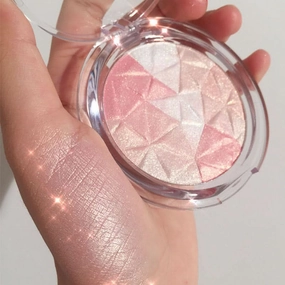 Bueqcy Crystal Diamond Highlighter Powder – Shimmer & Glow Contour for Radiant Skin