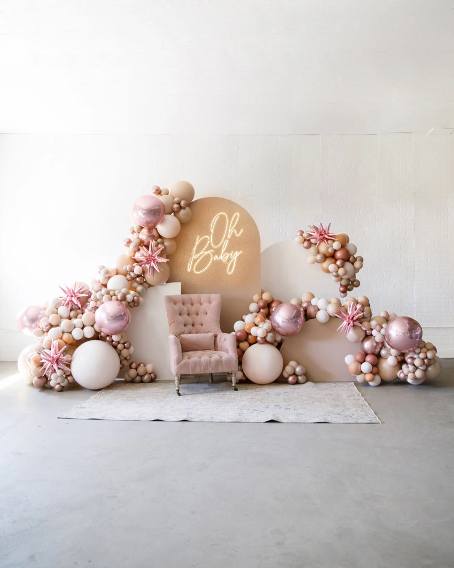 Butterfly Garden - The Beaudoin Set with Neon Sign