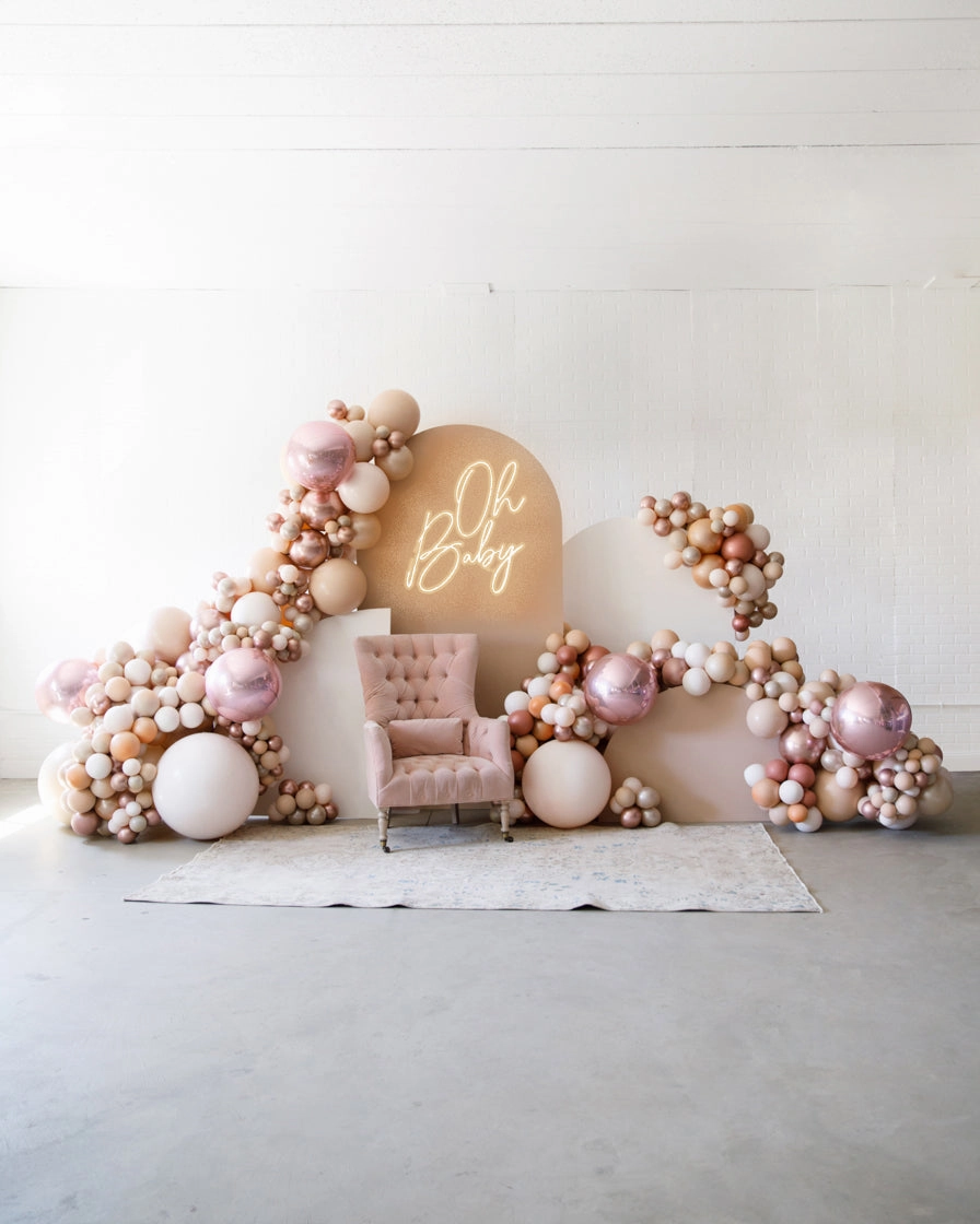 Butterfly Garden - The Beaudoin Set with Neon Sign