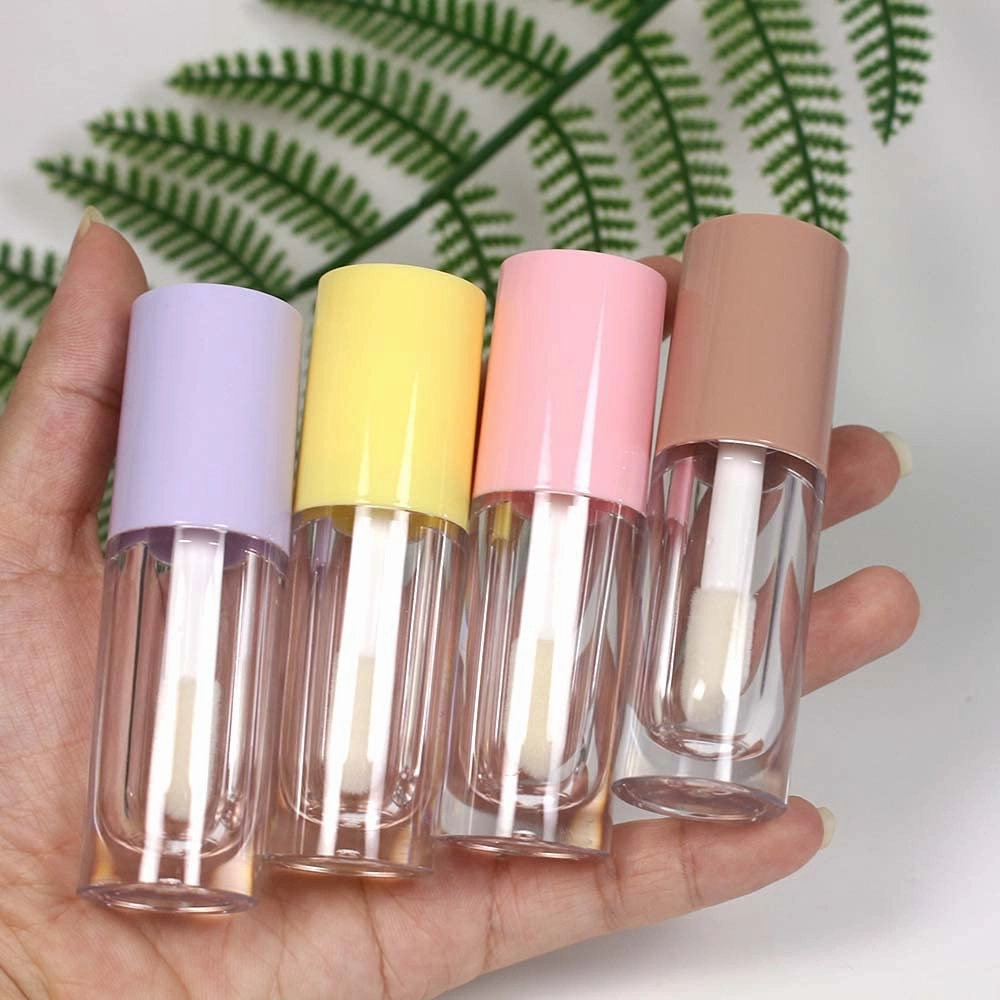 COSIDEA 14pcs Empty 6ml big brush lip gloss tubes for DIY lip gloss,Nude lipgloss containers