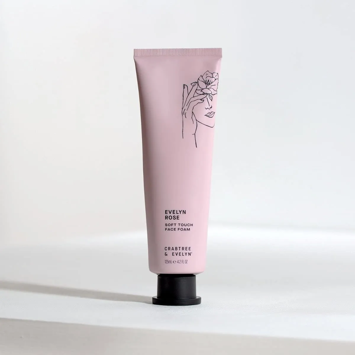 Crabtree & Evelyn - Evelyn Rose Soft Touch Face Foam (4.2fl oz / 125ml)