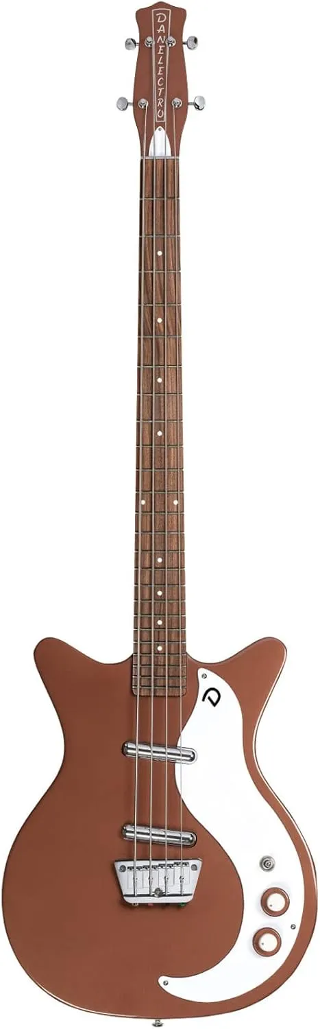 Danelectro '59DC Short Scale Bass Guitar - Copper