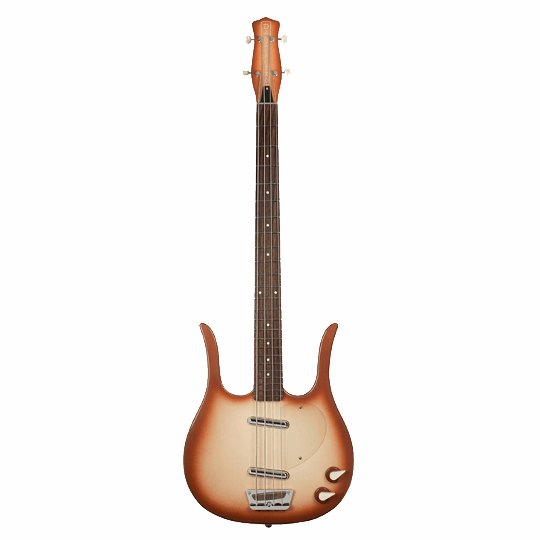 Danelectro 58 Longhorn Electric Bass Guitar - Copper Burst