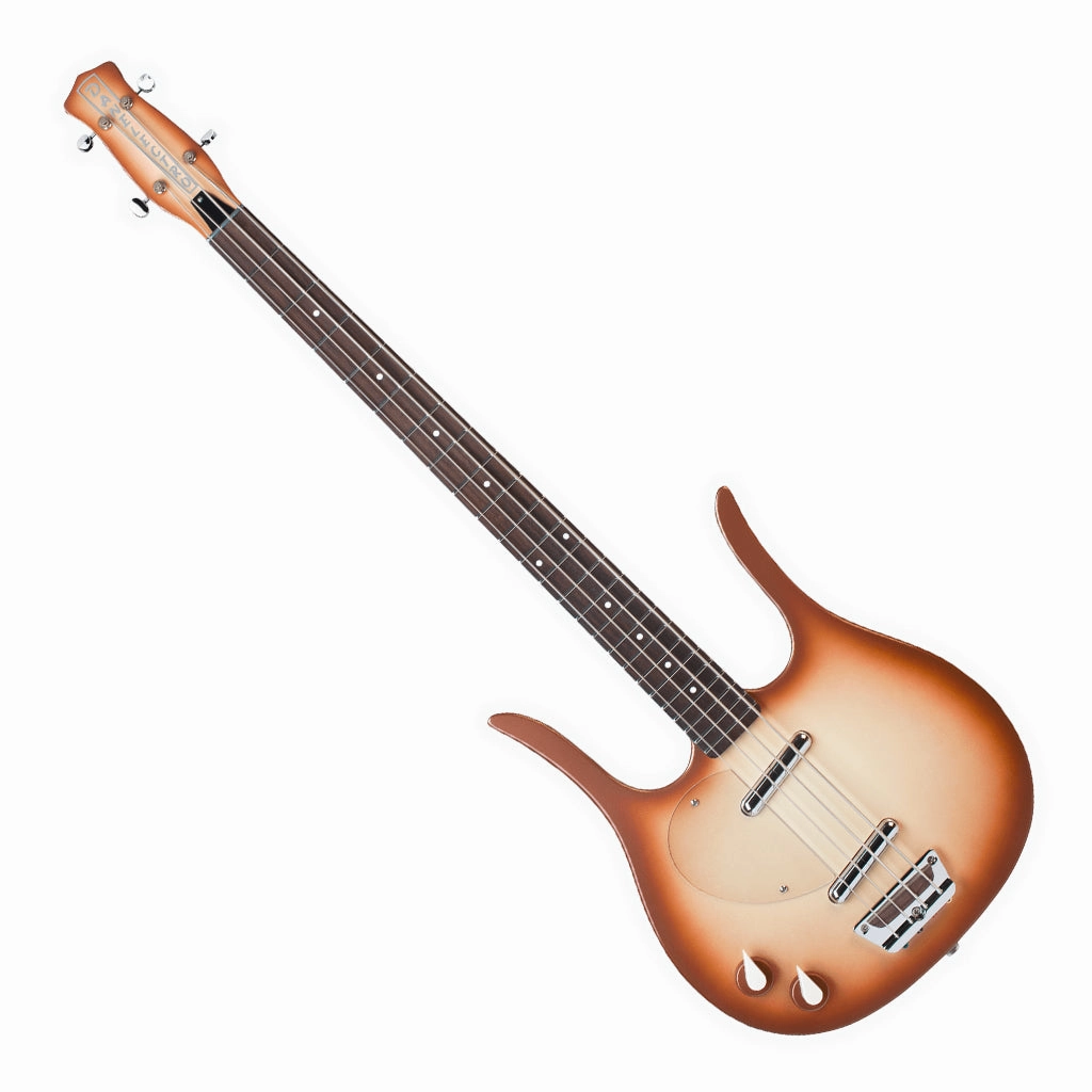 Danelectro '58 Longhorn Bass - Copper Burst - Left Handed