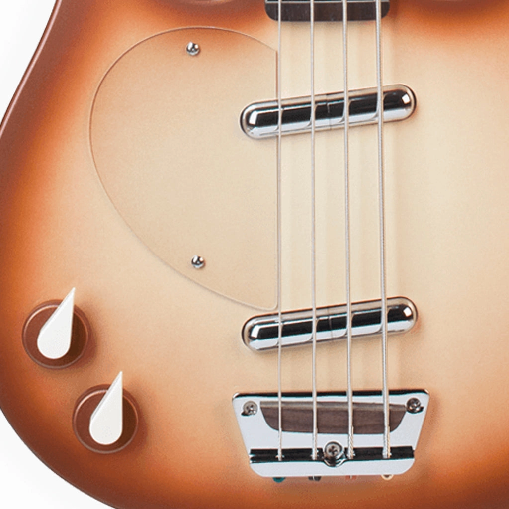 Danelectro '58 Longhorn Bass - Copper Burst - Left Handed