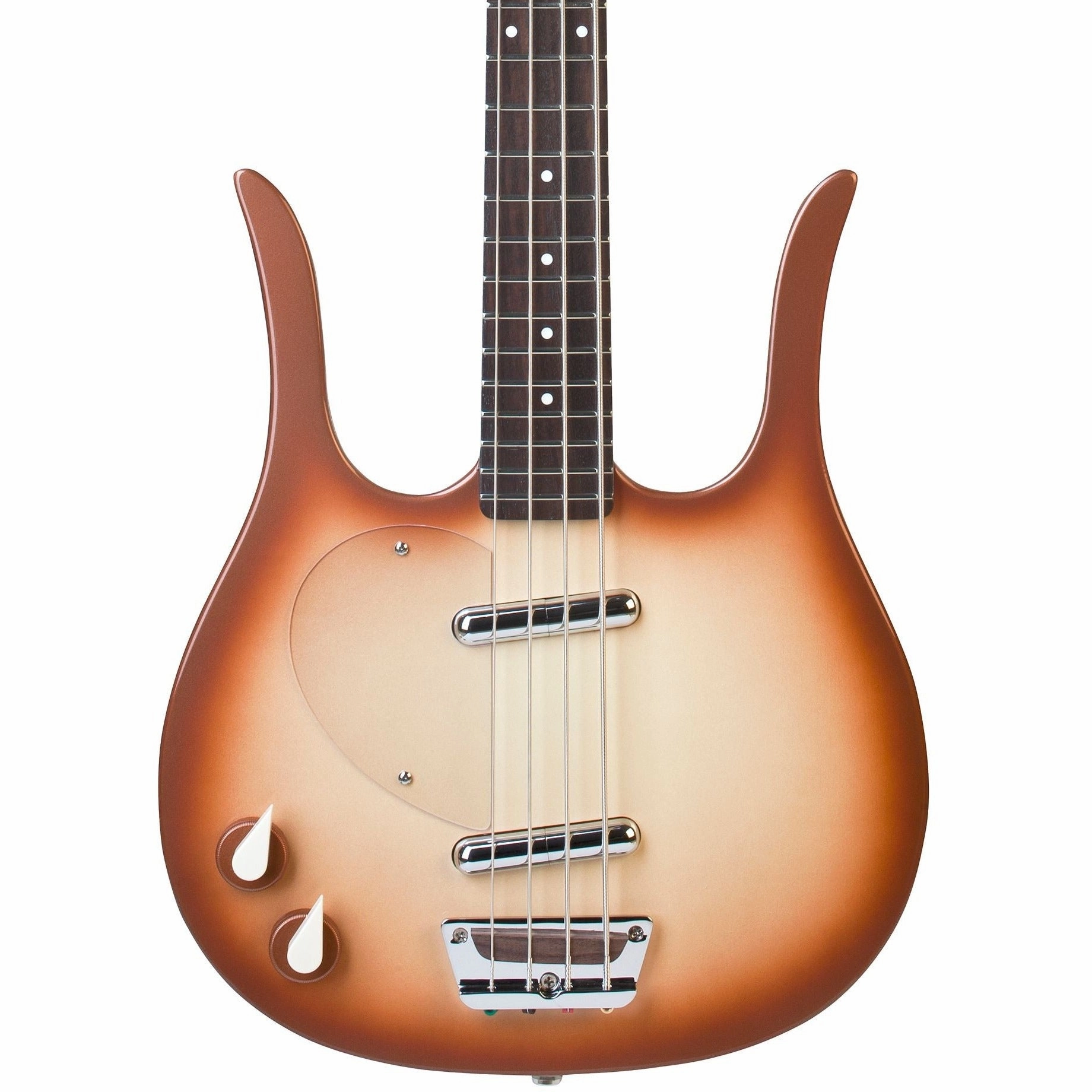 Danelectro '58 Longhorn Bass, Copper Burst, Left Handed