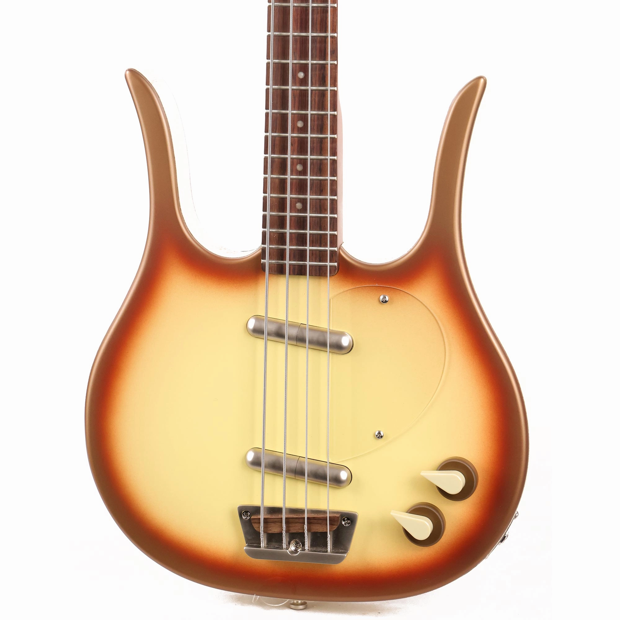 Danelectro Longhorn Bass Copper Burst Used