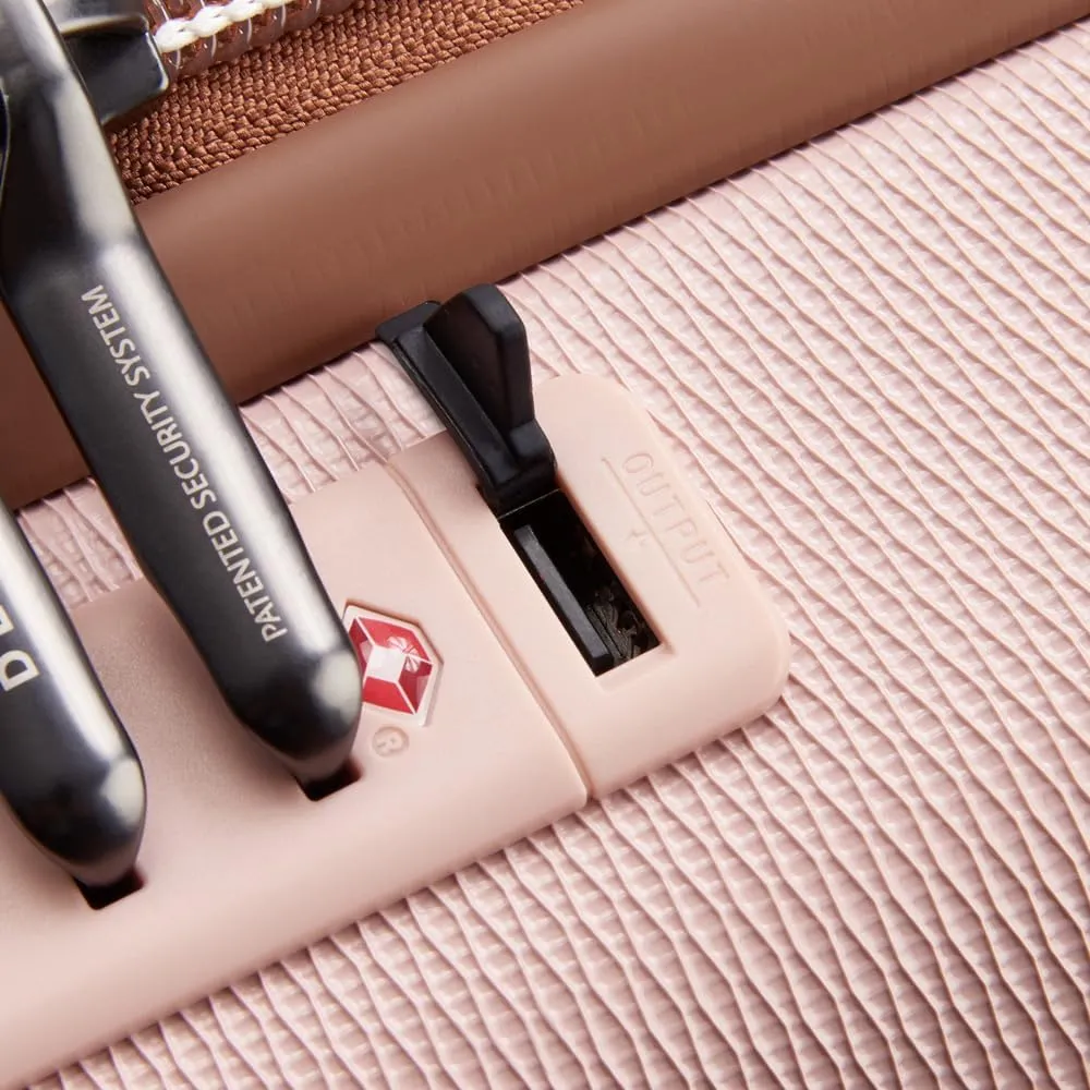 DELSEY PARIS Chatelet Air 2.0 Hardside Luggage with Spinner Wheels, Blush Pink, Carry on 20 Inch