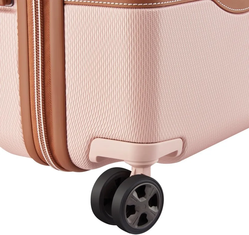 DELSEY PARIS Chatelet Air 2.0 Hardside Luggage with Spinner Wheels, Blush Pink, Carry on 20 Inch