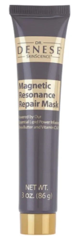 Dr. Denese Firming Facial Black Magnetic Mask Intense Moisturization with Amaranth, Jojoba, Shea, Resveratrol, Rose Hip, Avocado, Squalene, Ceramides & Peptides - Paraben-Free, Cruelty-Free - 3oz