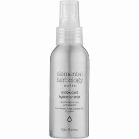 Elemental Herbology Antioxidant Hydration Mist, 4.2 Fl Oz- Refreshing Face Mist with Rose Damask Flower - Hydrating Facial Spray for Dry or Sensitive Skin - Cruelty Free