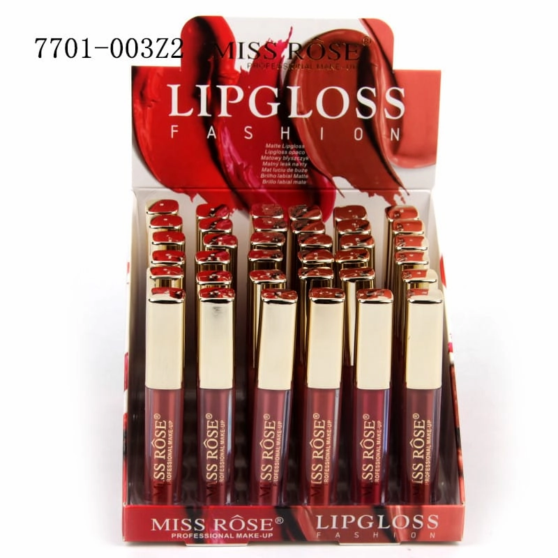 Fashion Rose Lip Efficient Miss Gloss Clear communication
