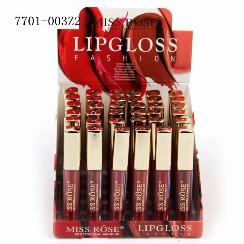 Fashion Rose Lip Efficient Miss Gloss Clear communication