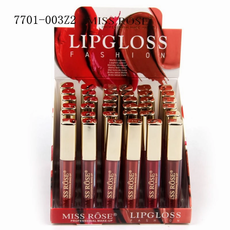 Fashion Rose Lip Efficient Miss Gloss Clear communication