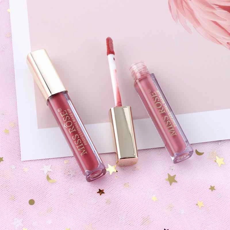 Fashion Rose Lip Efficient Miss Gloss Clear communication