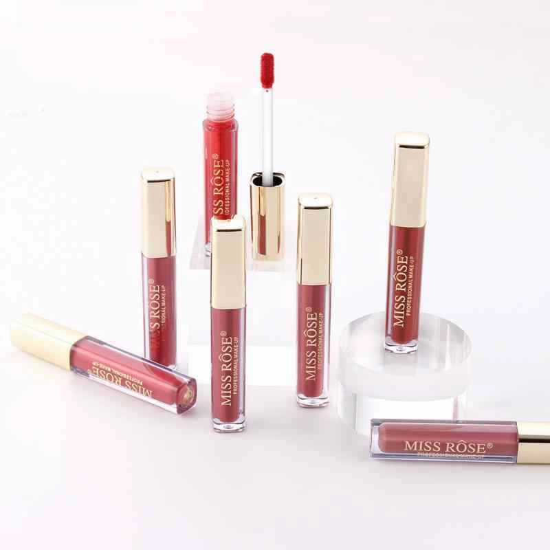 Fashion Rose Lip Efficient Miss Gloss Clear communication