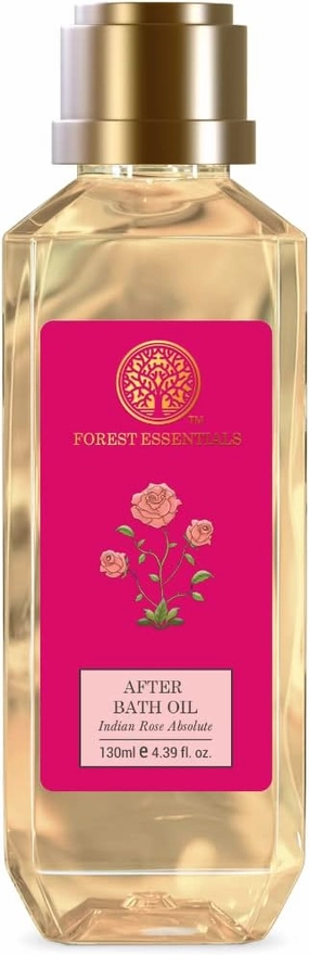 Forest Essentials After Bath Oil Indian Rose Absolute 200ml (Bath Oil)