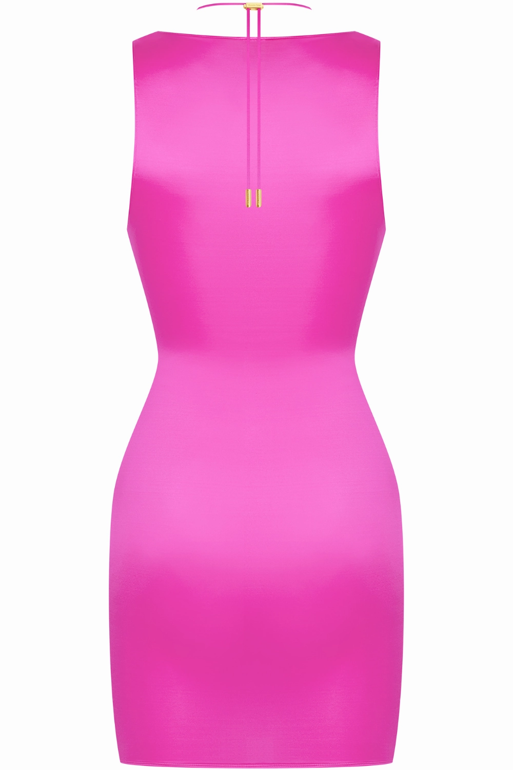 French Kiss V Neck Short Dress Pink