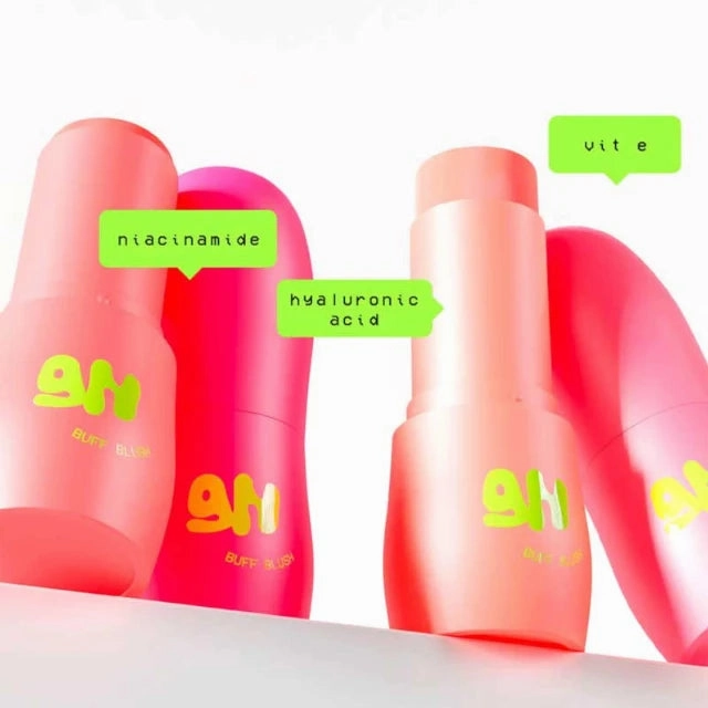 Glow Hub Buff Blush Stick Peach Tea