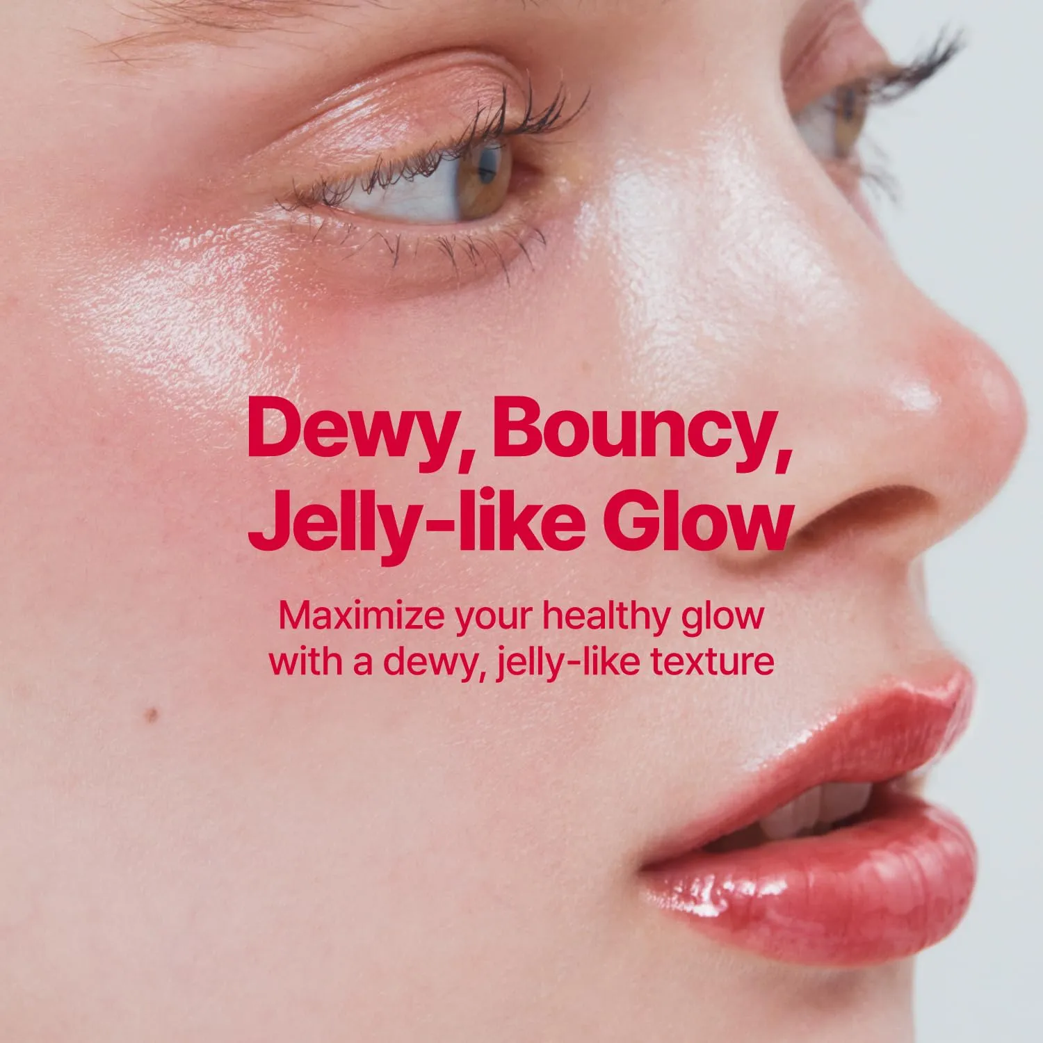 Glowy Jelly Pot | Dewy Jelly Lip & Blush Color, Tinted Glow Balm, Dewy Buildable Finish – Custard (Warm Beige) | 0.14 oz