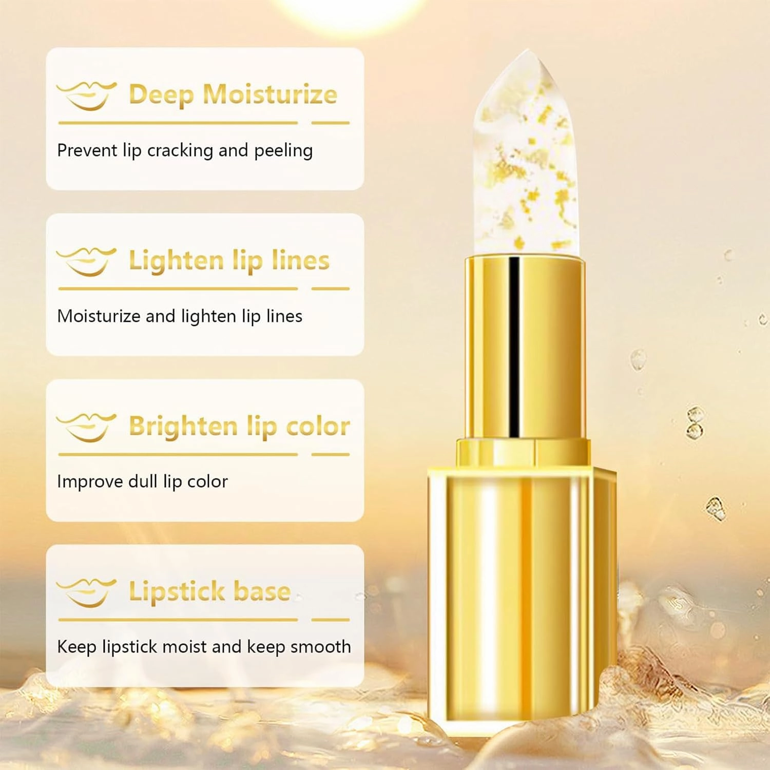 Hardpointing Color Changing Lipstick, Hard Pointing Lipstick, Transferproof Color Changing, Long Lasting 24 Hours (3pcs)