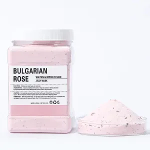 Hyaluronic Acid Jelly Masks For Facials Professional, Jelly Mask For Facials Powder For Face Mask, Peel Off Face Mask (Bulgarain Rose)