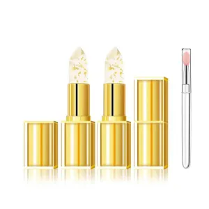 Imaginaryl Lip Color, Imaginary Lipstick, Color Changing Lipstick, Long Lasting 24 Hours, Deep Nourishment (2PC, A)