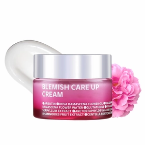 ISOI Blemish Care Up Cream, Hydrating & Skin Barrier Care with Bulgarian Rose Oil & 5-Layer Hyaluronic Acid, Korean Skin Care (1.86 fl.oz, 55ml)