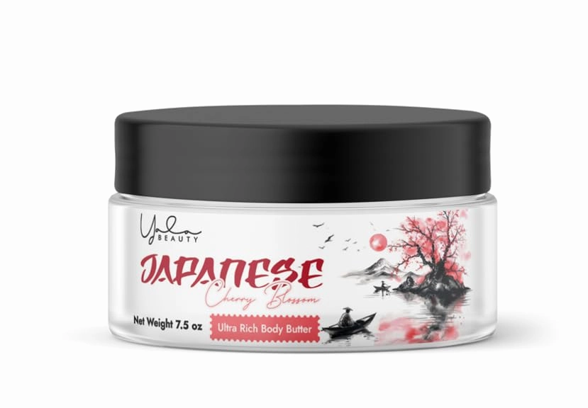 Japanese Cherry Blossom Ultra Rich Body Butter (8 oz, Japanese cherry Blossom)