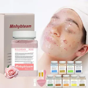 Jelly Masks For Facials Professional, hydrojelly Mask SkinCare Spa Face Mask Gel Powder Hydrating & Deeply Purifying hydrojelly Mask Spa Set, (Bulgarian Rose Pack of 1), 23 Fl Oz
