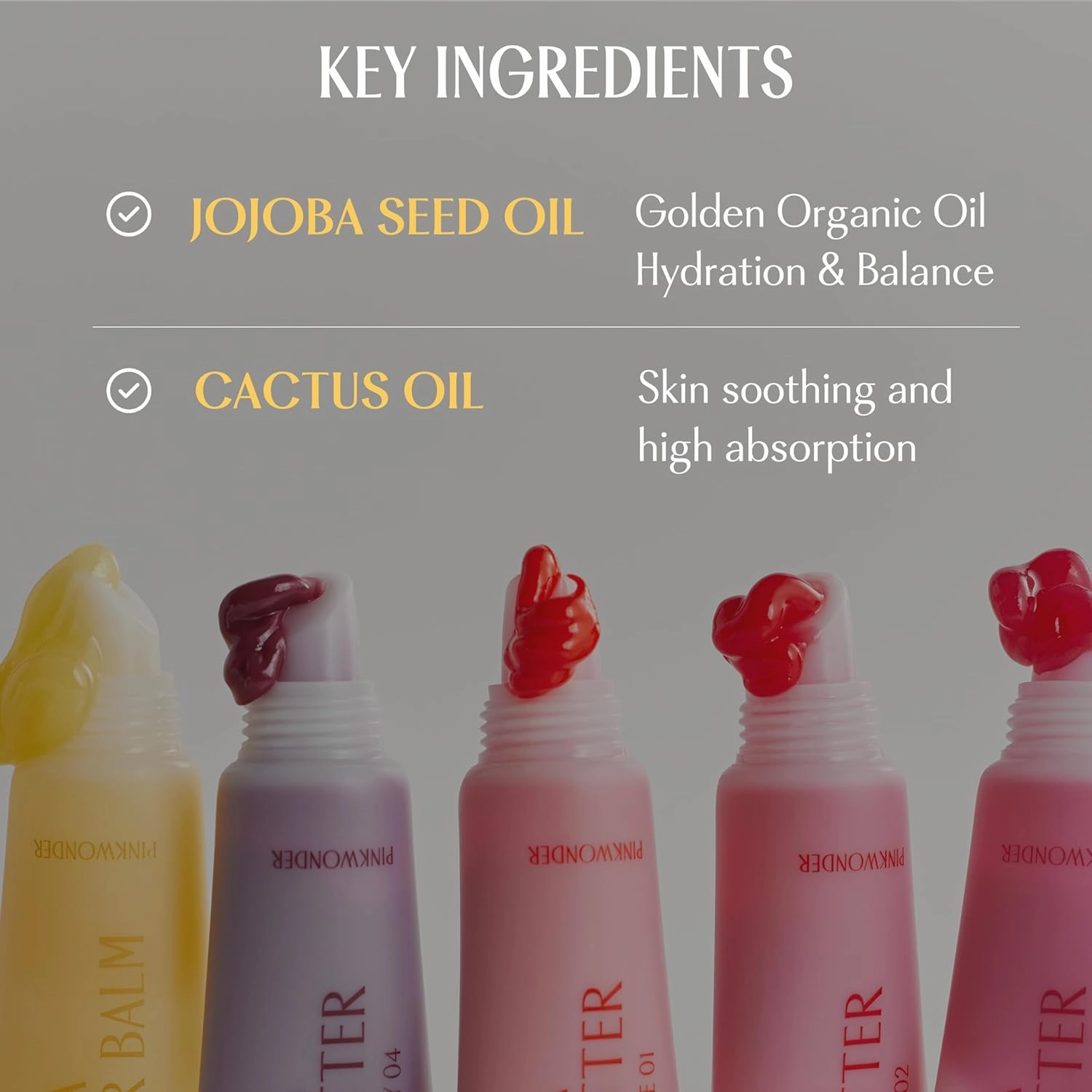 Jojoba Lip Butter (03 Rose Plum) | Hydrating Lip Balm with Organic Jojoba Oil | Non-Sticky Lip Gloss for Dark Lips | Korean Lip Balm
