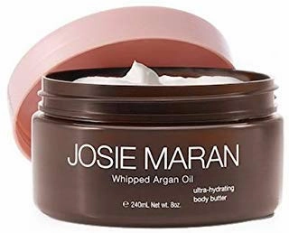 Josie Maran Whipped Argan Oil Ultra-Hydrating Body Butter (8 fl oz./240 ml, Vanilla Peach)