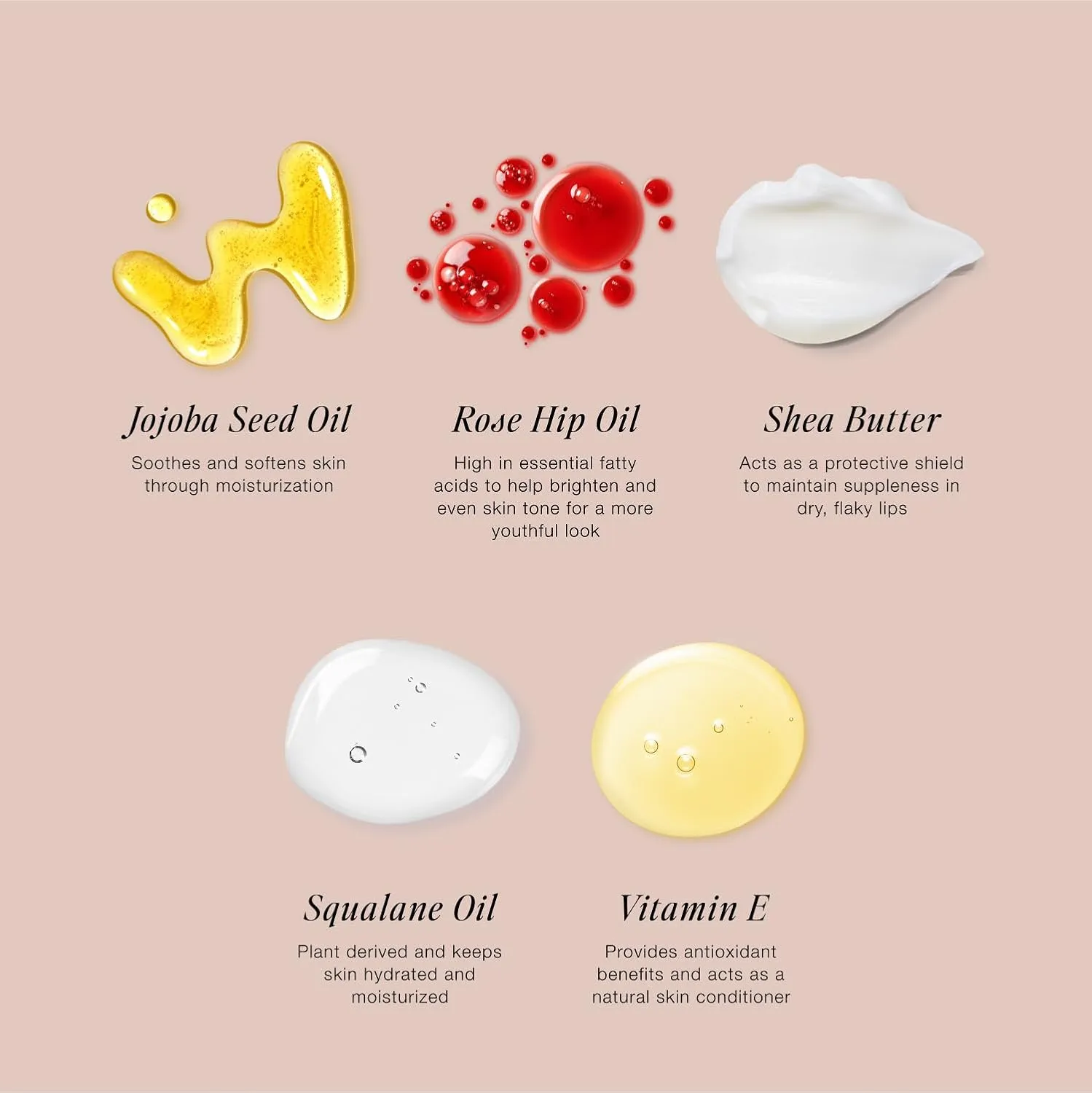 Jouer Blush & Bloom Cheek   Lipstick, Bare Rose - Hydrating Cream Blush Stick for Cheek and Lip Tint - Moisturizing Rose Hip and Squalane Oil Formula