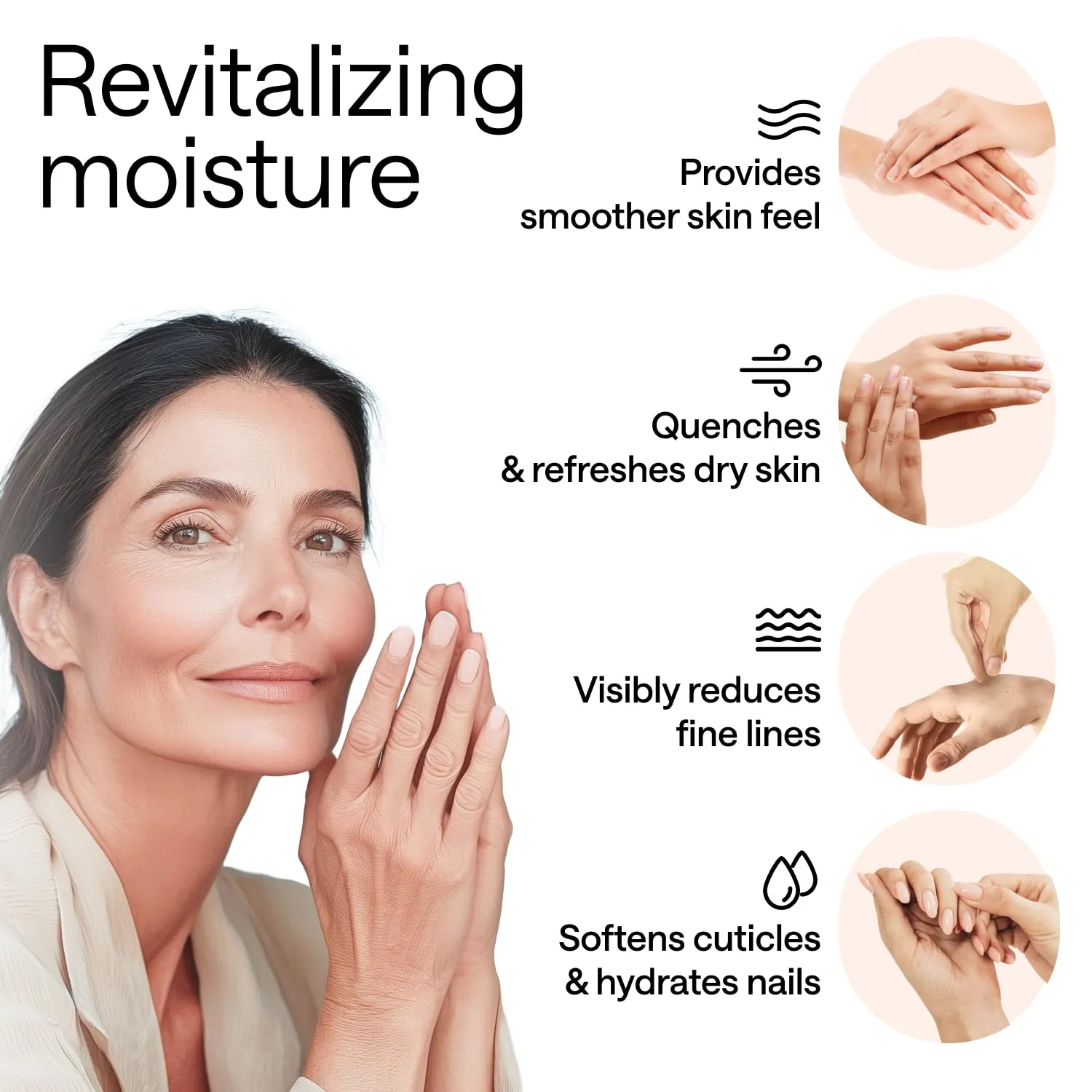 Korean Hand Masks Moisturizing Glove for Dry Hands - Hand Moisturizer Gloves for Women, Men - Hand Therapy Gloves with Collagen, Rose Oil, Shea Butter - White Hydrating Korean Hand Mask Bulk, 6 Pack