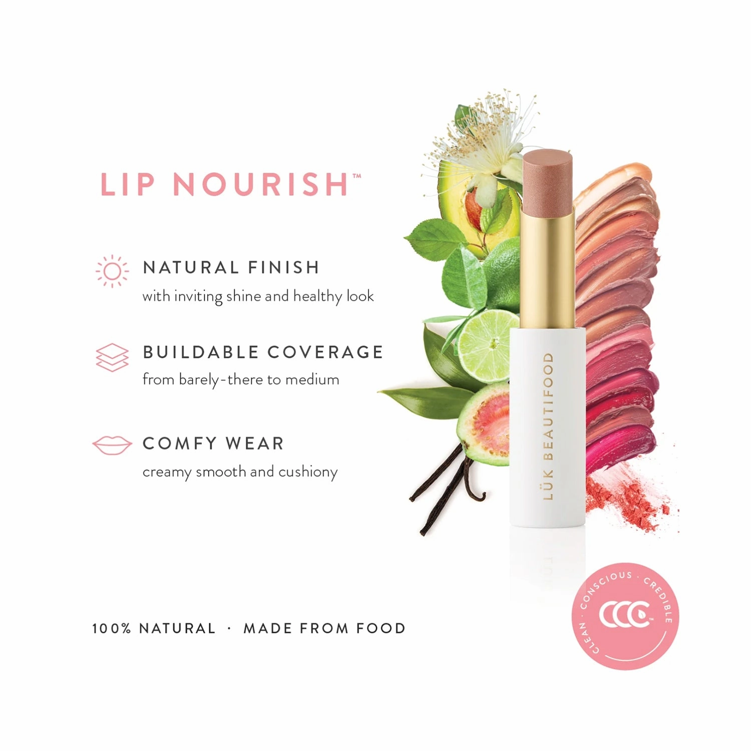 Lip Nourish Luk Rose