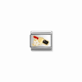 Lipstick - 18K Gold and enamel