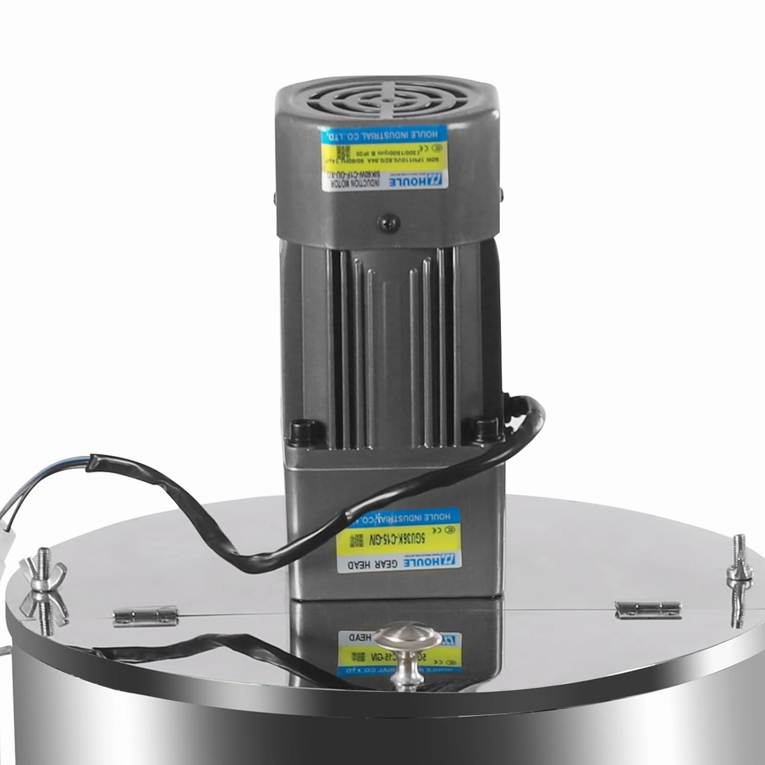 Lipstick-filling Machine, 15L/30L Liquid Paste Filling Heating Mixing Machine with Stirrer and Support Pillars, Bottle Filler Machine Cream Filling Machine (Silver, 30L)